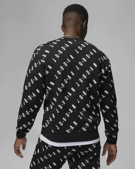 Кофта мужская Jordan Graphic Fleece Crew-Neck Sweatshirt (DX9173-010) фото 2 — интернет-магазин Tapok