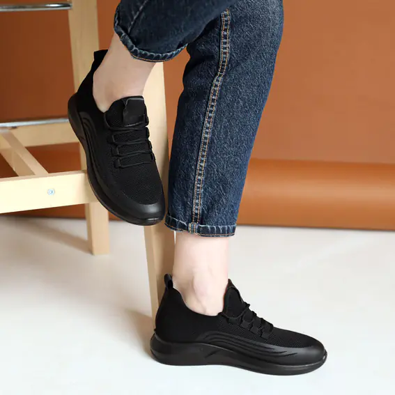 Кросівки жіночі  585164 Чорні фото 4 — інтернет-магазин Tapok