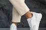 Женские кроссовки кожаные весенне-осенние белые Yuves 176 Фото 7