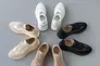 Жіночі кросівки шкіряні весняно-осінні білі Yuves 176 Фото 14