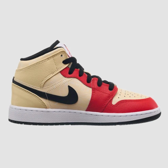 Кроссовки женские Jordan 1 Mid Gs &#39;Dunk Contest&#39; (DV7012-100) фото 8 — интернет-магазин Tapok