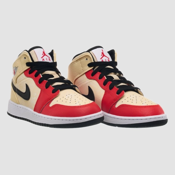 Кроссовки женские Jordan 1 Mid Gs &#39;Dunk Contest&#39; (DV7012-100) фото 10 — интернет-магазин Tapok