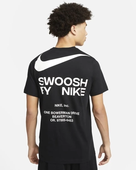 Футболка Nike M NSW TEE BIG SWOOSH DZ2881-010 фото 2 — интернет-магазин Tapok