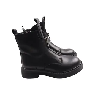Ботинки женские Renzoni черные натуральная кожа 805-23DHC