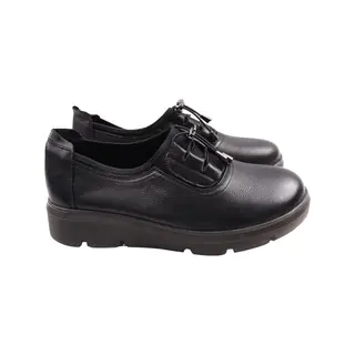 Туфли женские Renzoni черные натуральная кожа 797-23DTC