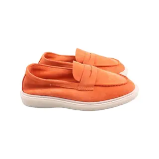 Туфлі жіночі Aquamarin помаранчеві натуральна замша 2298-23DTC