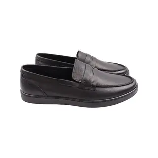 Туфли мужские Copalo черные натуральная кожа 244-23DTC