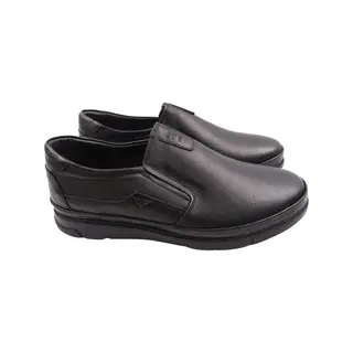 Туфли мужские Copalo черные натуральная кожа 247-23DTC