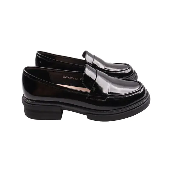 Туфлі жіночі Molka чорні натуральна лакована шкіра 262-23DTC фото 1 — інтернет-магазин Tapok