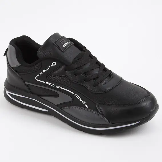 Кросівки чоловічі 339323 Fashion Чорний фото 1 — інтернет-магазин Tapok
