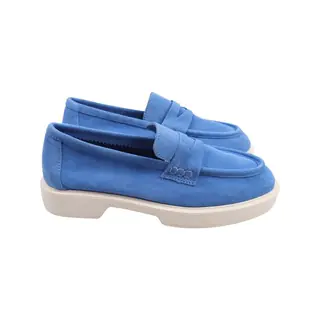 Туфлі жіночі Tucino блакитні натуральна замша 608-23DTC