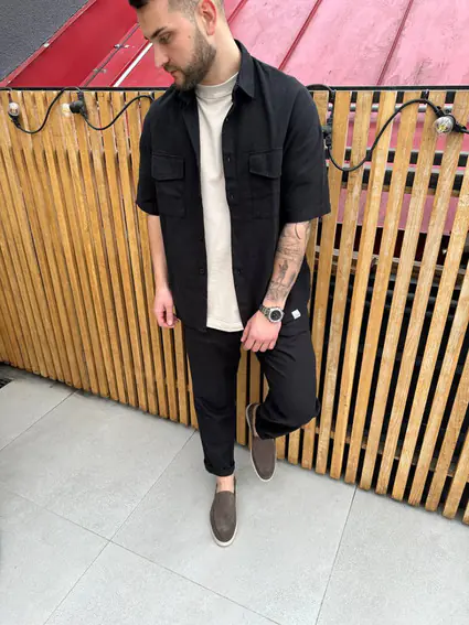 Лоферы мужские замшевые цвета латте фото 11 — интернет-магазин Tapok