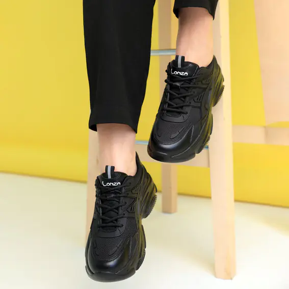Кросівки жіночі  584830 Чорні фото 3 — інтернет-магазин Tapok