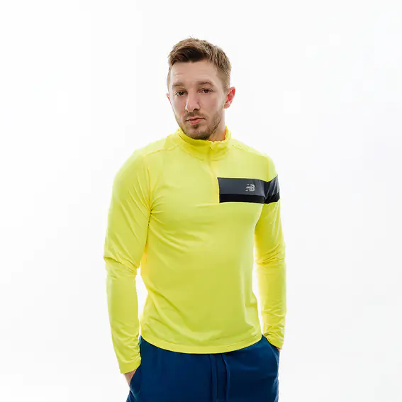 Кофта New Balance Accelerate Half Zip MT23227CSN фото 2 — інтернет-магазин Tapok