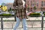 Мокасини жіночі з нубуку м&#39;ятного кольору з перфорацією Фото 11