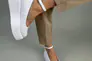 Туфлі жіночі шкіряні білого кольору на платформі Фото 5
