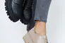 Жіночі туфлі шкіряні весняно-осінні бежеві Yuves 170 Style Фото 3