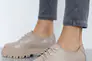 Жіночі туфлі шкіряні весняно-осінні бежеві Yuves 170 Style Фото 7