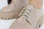 Жіночі туфлі шкіряні весняно-осінні бежеві Yuves 170 Style Фото 10