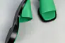 Шлепанцы женские кожаные зеленые Фото 12