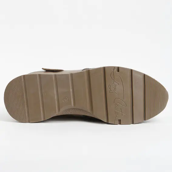 Кроссовки мужские кожаные 339618  Fashion Коричневый фото 3 — интернет-магазин Tapok