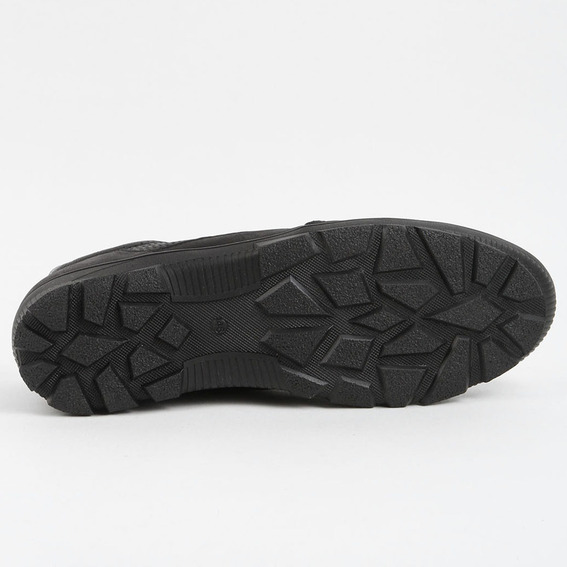 Кроссовки мужские кожаные 339620  Fashion Черный фото 3 — интернет-магазин Tapok