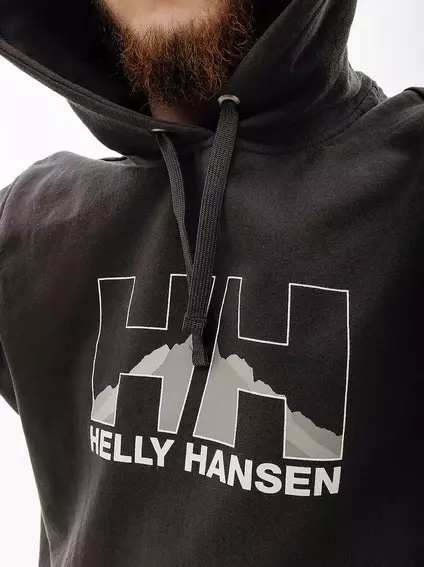 Толстовка HELLY HANSEN NORD GRAPHIC PULL OVER HOODIE 62975-981 фото 3 — интернет-магазин Tapok