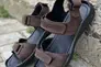 Мужские сандалии кожаные летние коричневые Yuves 411 Фото 1