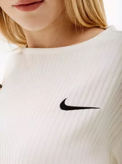 Футболка Nike W NSW RIB JRSY SS TOP DV7870-133 фото 3 — интернет-магазин Tapok