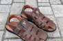 Чоловічі сандалі шкіряні літні коричневі Morethan Пр-3 Фото 2