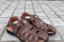 Чоловічі сандалі шкіряні літні коричневі Morethan Пр-3 Фото 3