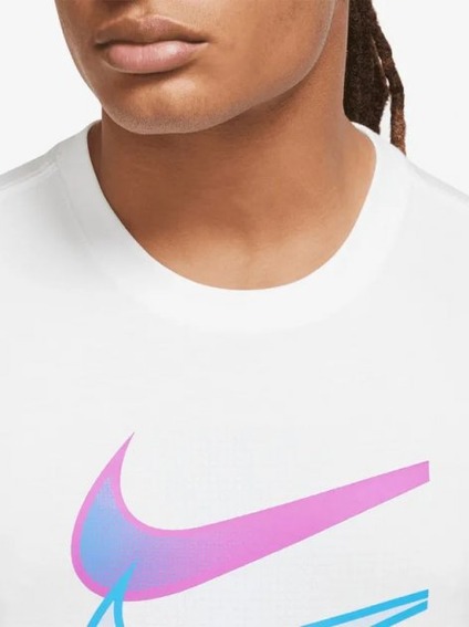 Футболка мужская Nike Nsw Tee 12Mo Swoosh, (DZ5173-100) фото 3 — интернет-магазин Tapok
