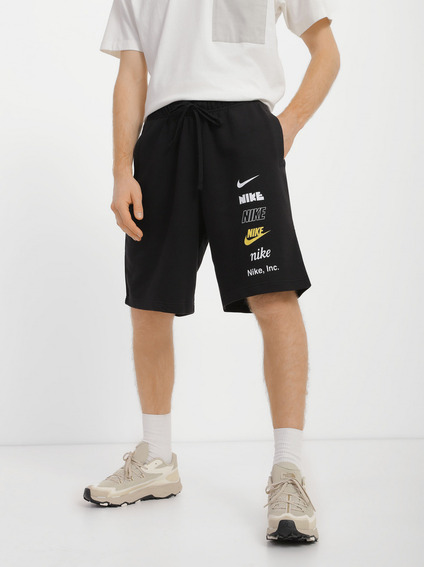Мужские шорты Nike M Nk Club+ Ft Short Mlogo (FB8830-010) фото 2 — интернет-магазин Tapok