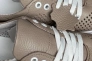 Жіночі кросівки шкіряні літні бежеві Milord Olimp На толстой подошве ПРФ Фото 4