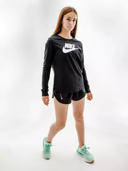 Кофта Nike W NSW TEE ESSNTL LS ICN FTRA FJ0441-010 фото 4 — інтернет-магазин Tapok