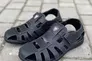 Мужские сандалии кожаные летние черные Morethan Пр-3 Фото 2