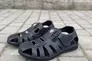 Мужские сандалии кожаные летние черные Morethan Пр-3 Фото 6
