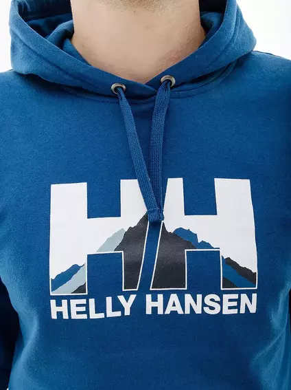 Толстовка HELLY HANSEN NORD GRAPHIC PULL OVER HOODIE 62975-606 фото 3 — інтернет-магазин Tapok