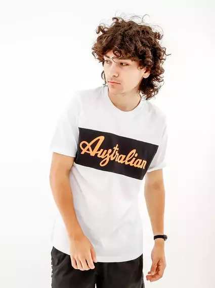 Футболка AUSTRALIAN COTTON LOGO T-SHIRT LSUTS0004-002B фото 1 — інтернет-магазин Tapok