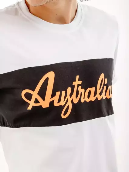 Футболка AUSTRALIAN COTTON LOGO T-SHIRT LSUTS0004-002B фото 3 — інтернет-магазин Tapok