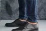Чоловічі туфлі шкіряні весняно-осінні чорні Emirro 343 Фото 3