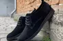 Чоловічі туфлі замшеві весняно-осінні чорні Emirro 343 Фото 1