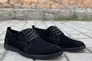 Чоловічі туфлі замшеві весняно-осінні чорні Emirro 343 Фото 4