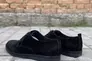 Чоловічі туфлі замшеві весняно-осінні чорні Emirro 343 Фото 6