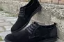 Чоловічі туфлі замшеві весняно-осінні чорні Emirro 343 Фото 8