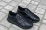 Подростковые кроссовки кожаные весенне-осенние черные CrosSAV 21-42/2 Фото 2