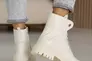 Жіночі черевики шкіряні зимові молочні Vikont 7 Фото 7