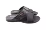 Шльопанці чоловічі Maxus shoes чорні натуральна шкіра 136-23LSHC Фото 1