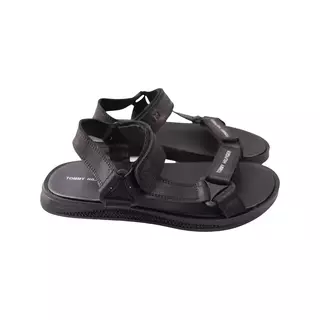 Сандалии мужские Maxus shoes черные натуральная кожа 127-23LBS