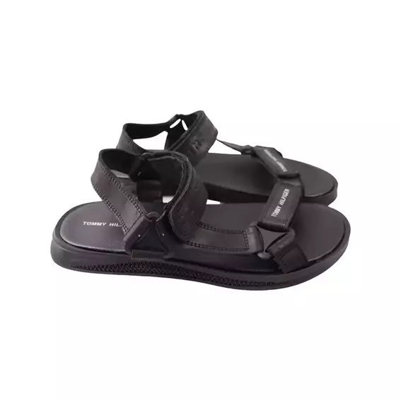 Сандалии мужские Maxus shoes черные натуральная кожа 127-23LBS фото 1 — интернет-магазин Tapok